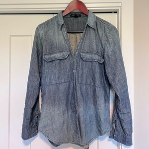 Nine West Chambray Shirt
